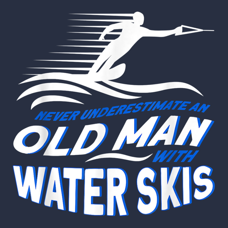 Mens Never Underestimate An Old Man With Water Skis Waterski T Shirt Retro Trucker Cap by cm-arts | Artistshot