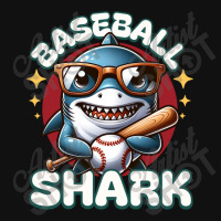 Funny Baseball Shark Graphic T-shirt | Artistshot