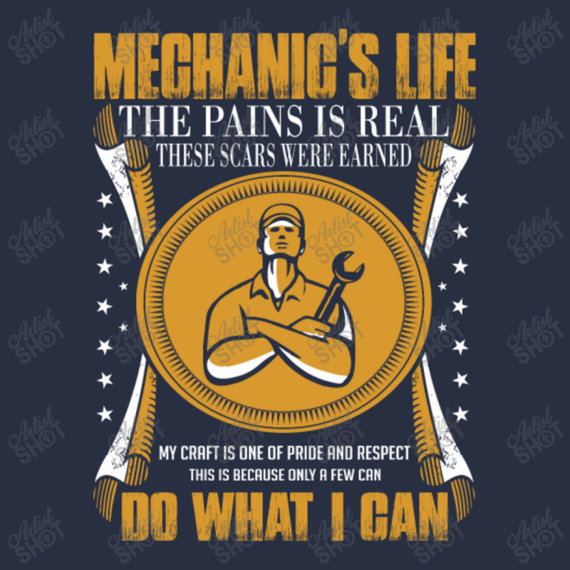 Mechanic Life Pain Is Real Scars Earned Retro Trucker Cap by QuangXanthos | Artistshot