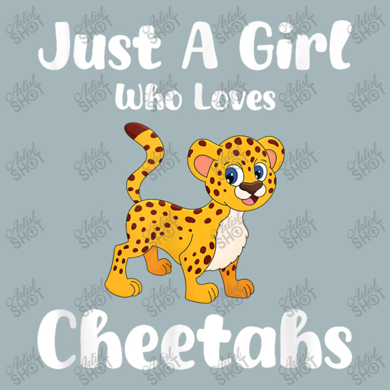 Just A Girl Who Loves Cheetahs Unisex Sherpa-lined Denim Jacket | Artistshot