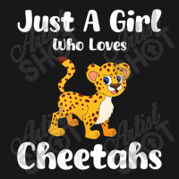 Just A Girl Who Loves Cheetahs Flannel Shirt | Artistshot