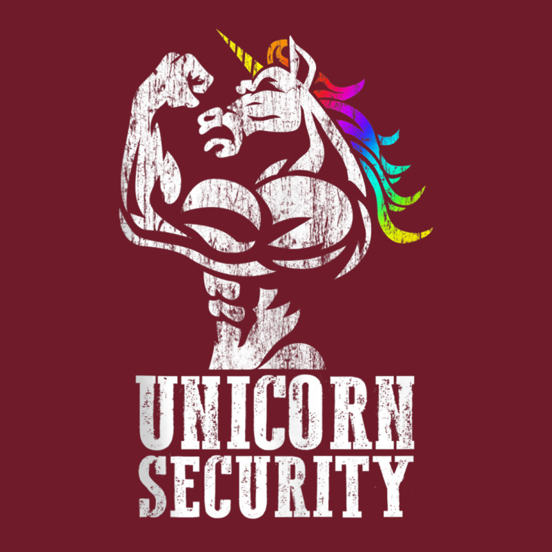 Unicorn Security Rainbow Muscle Manly Funny Christmas Gift Tank Top Retro Trucker Cap | Artistshot