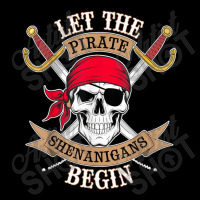 Let The Pirate Shenanigans Begin Men's 3/4 Sleeve Pajama Set | Artistshot