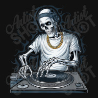 Skeleton Dj Lazy Halloween Graphic T-shirt | Artistshot