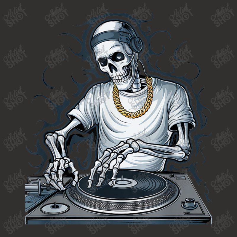 Skeleton Dj Lazy Halloween Champion Hoodie | Artistshot