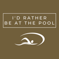 I D Rather Be At The Pool Retro Trucker Cap | Artistshot