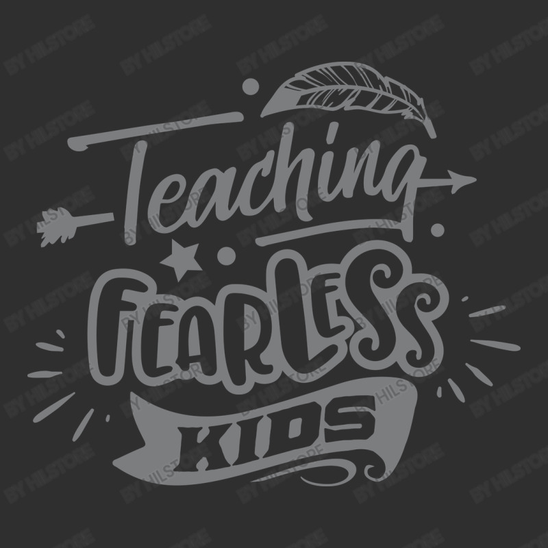 Teaching Fearless Kids Round Leatherette Patch | Artistshot