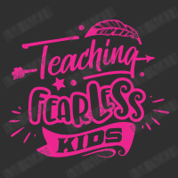 Teaching Fearless Kids Round Leatherette Patch | Artistshot