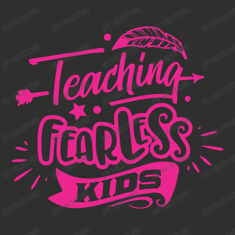 Teaching Fearless Kids Round Leatherette Patch | Artistshot