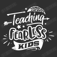 Teaching Fearless Kids Round Leatherette Patch | Artistshot