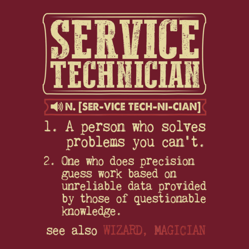 Service Technician Dictionary Term Retro Trucker Cap | Artistshot