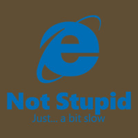 Internet Explorer - Not Stupid, Just A Bit Slow Seamless Cap | Artistshot