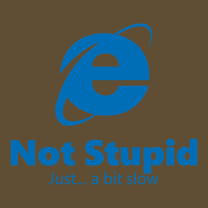 Internet Explorer - Not Stupid, Just A Bit Slow Seamless Cap by cm-arts | Artistshot