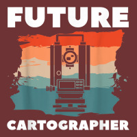 Retro Future Cartographer Map Making Cartography Seamless Cap | Artistshot