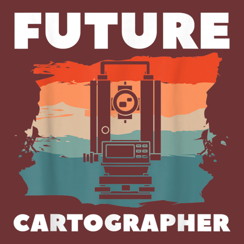 Retro Future Cartographer Map Making Cartography Seamless Cap | Artistshot