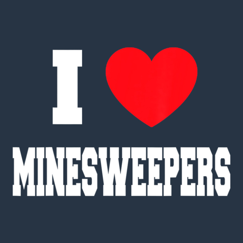 I Love Minesweepers Yupoong Trucker Cap by cm-arts | Artistshot