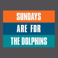 Sundays Are For The Dolphins Miami Footbal Yupoong Trucker Cap | Artistshot