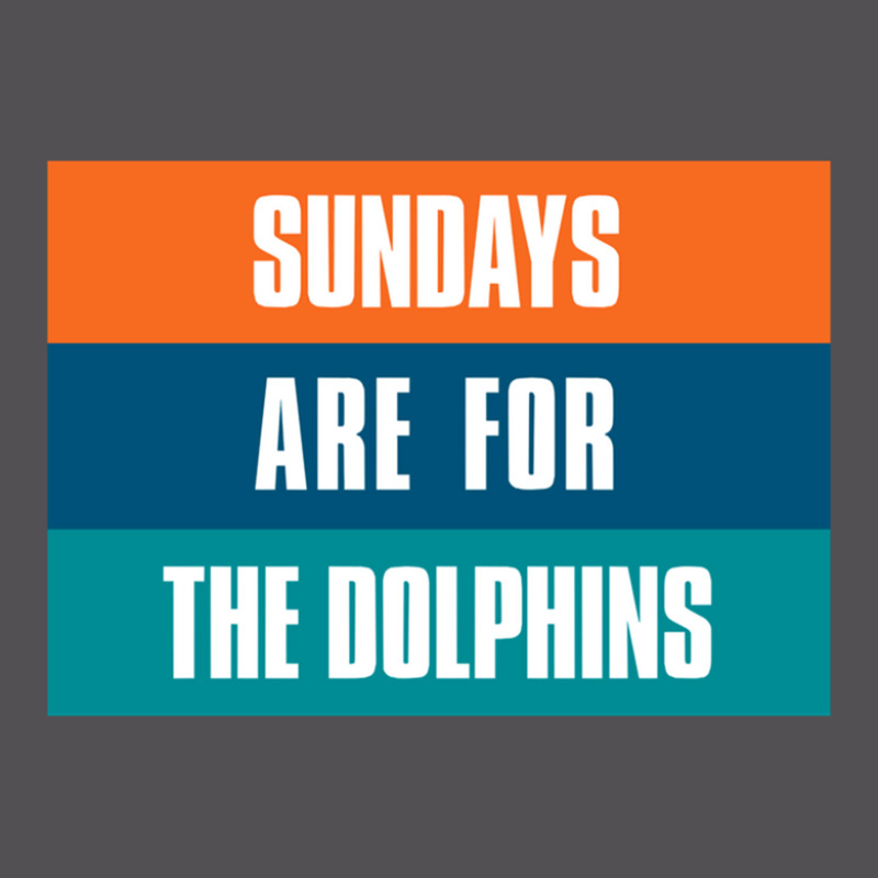 Sundays Are For The Dolphins Miami Footbal Yupoong Trucker Cap | Artistshot