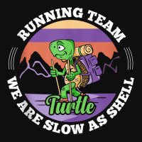 Turtle Running Team   We Are Slow As Shell Funny Running Tank Top Foam Snapback Hat | Artistshot