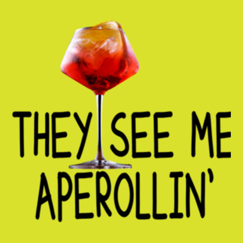 Aperol Cocktail - They See Me Aperollin Foam Snapback Hat | Artistshot