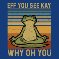 Eff You See Kay, Why Oh You, Frog Yoga, Frog Green, Why Oh You Vintage Foam Snapback Hat | Artistshot