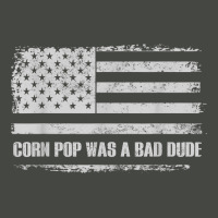 Corn Pop Was A Bad Dude Meme Vintage Us Flag Pa Trucker Cap | Artistshot