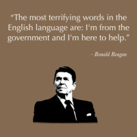 Ronald Reagan Government Quote Pa Trucker Cap | Artistshot