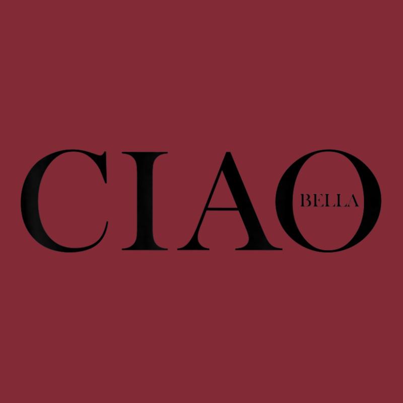 Ciao Bella Italian Greeting In Italy Basic Backpack | Artistshot