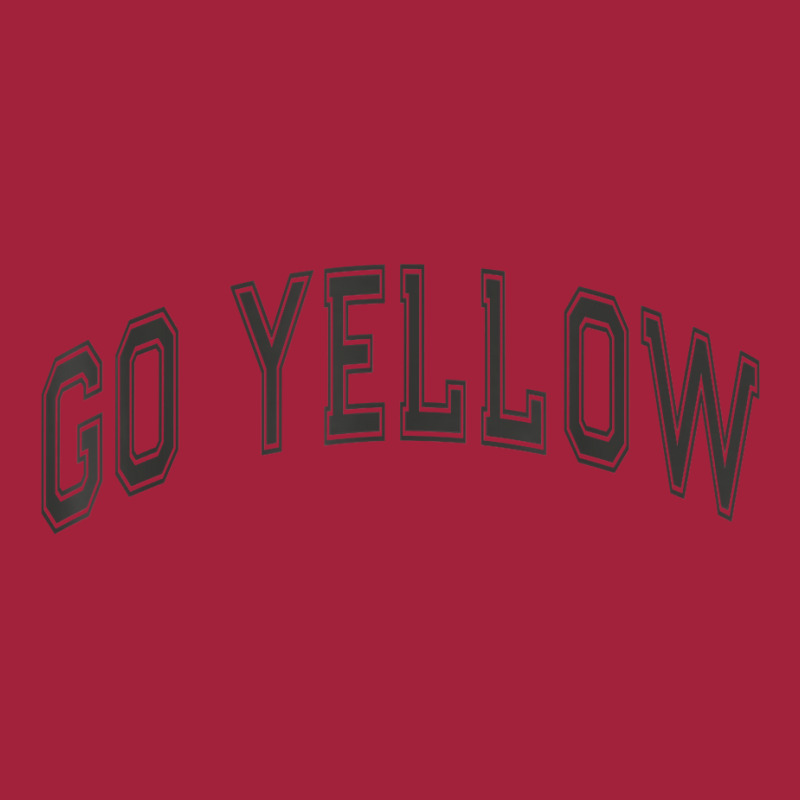 Go Yellow Team Summer Camp Competition Color Event War Game T Shirt Fashion Visor by cm-arts | Artistshot