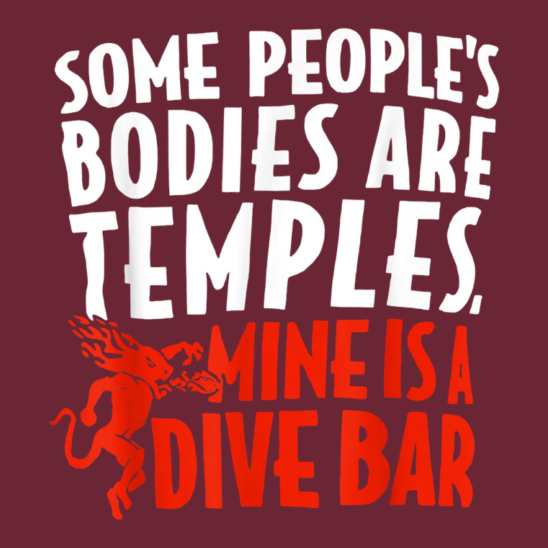 Some People's Bodies Are Temples Mine Is A Dive Bar T Shirt Nike Dri-FIT Cap by cm-arts | Artistshot