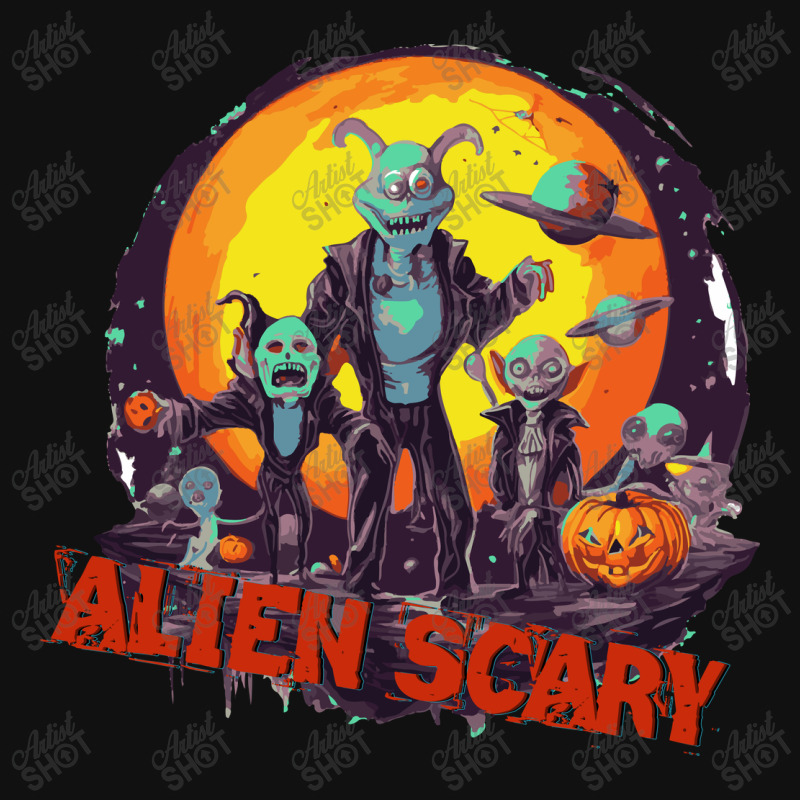 Alien Scary Crew Socks | Artistshot