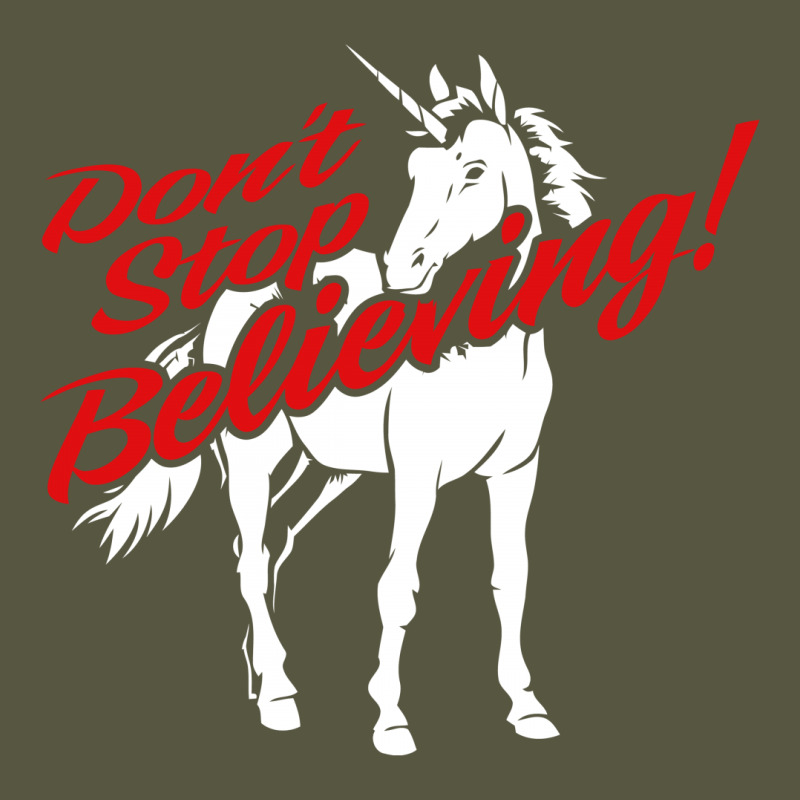 Don't Stop Believing Unicorn Vintage T-shirt | Artistshot