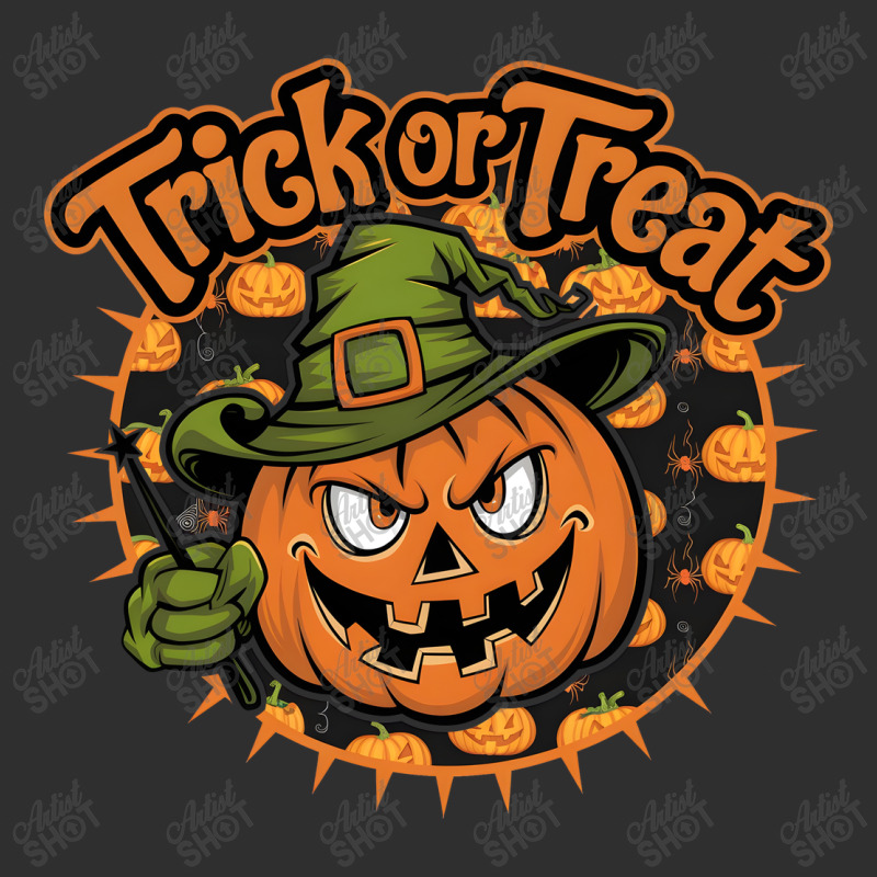 Quotes Trick Or Treat Halloween 1 Round Leatherette Patch | Artistshot