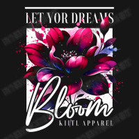 Bloom, Let Your Dreams Active Duffel | Artistshot