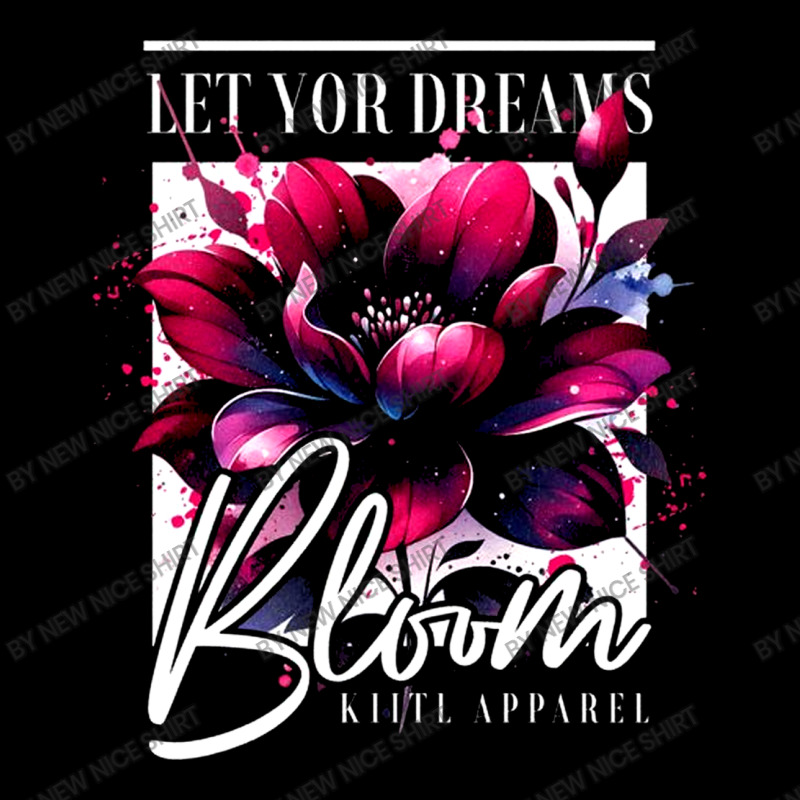 Bloom, Let Your Dreams Oval Patch | Artistshot