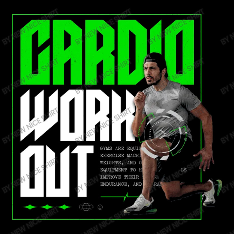 Cardio Workout Oval Patch | Artistshot