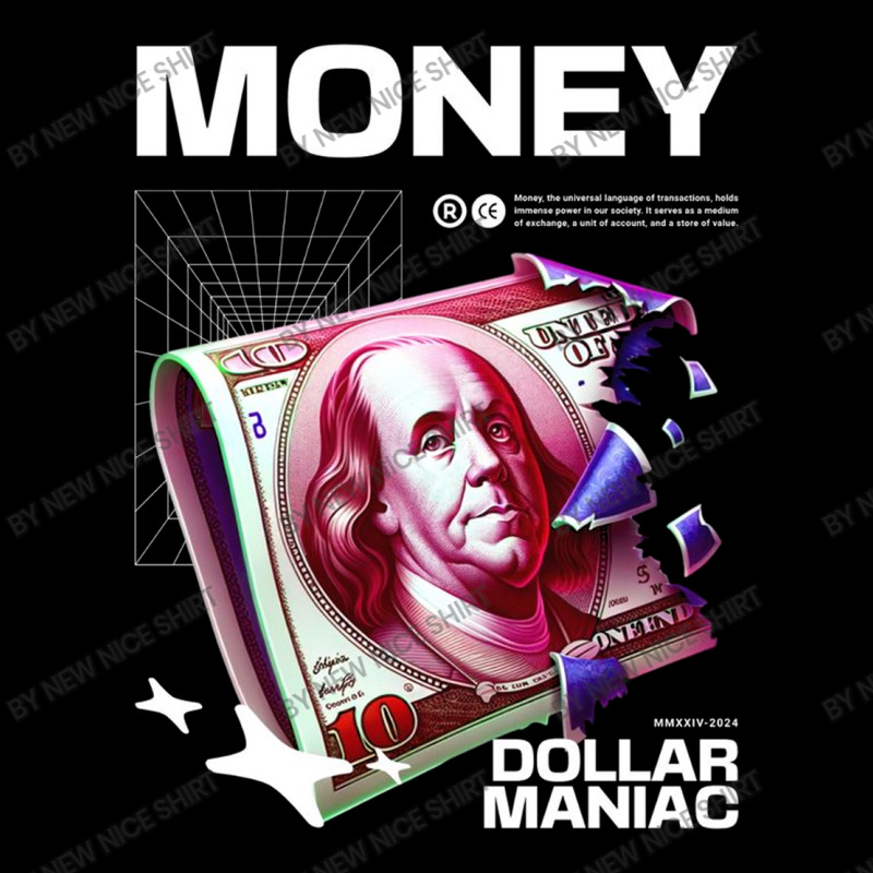 Dollar Maniac Portrait Canvas Print | Artistshot