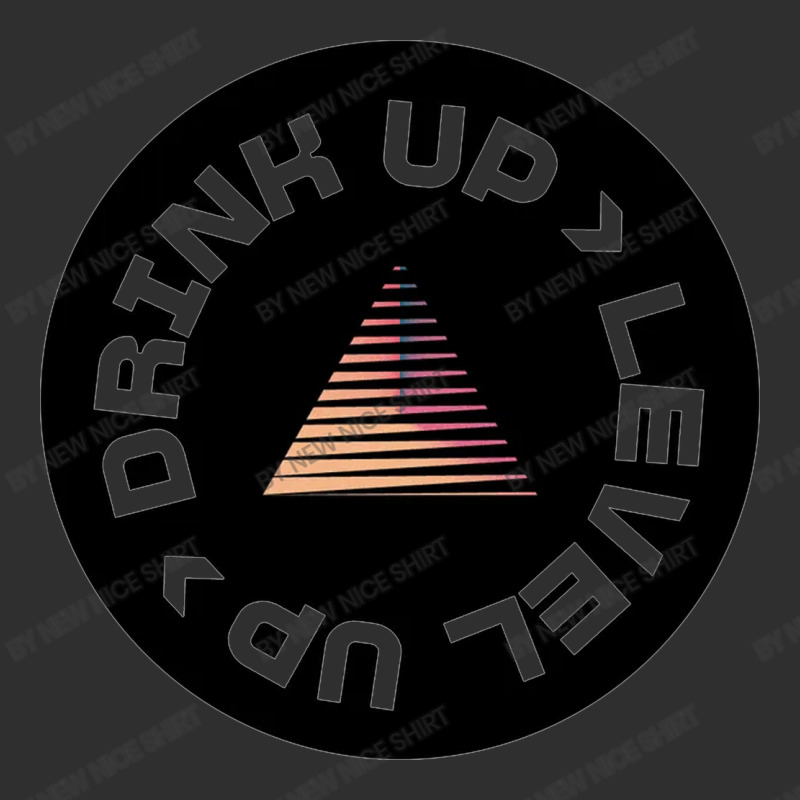 Drink Up Level Up Drink Coasters Round Leatherette Patch | Artistshot