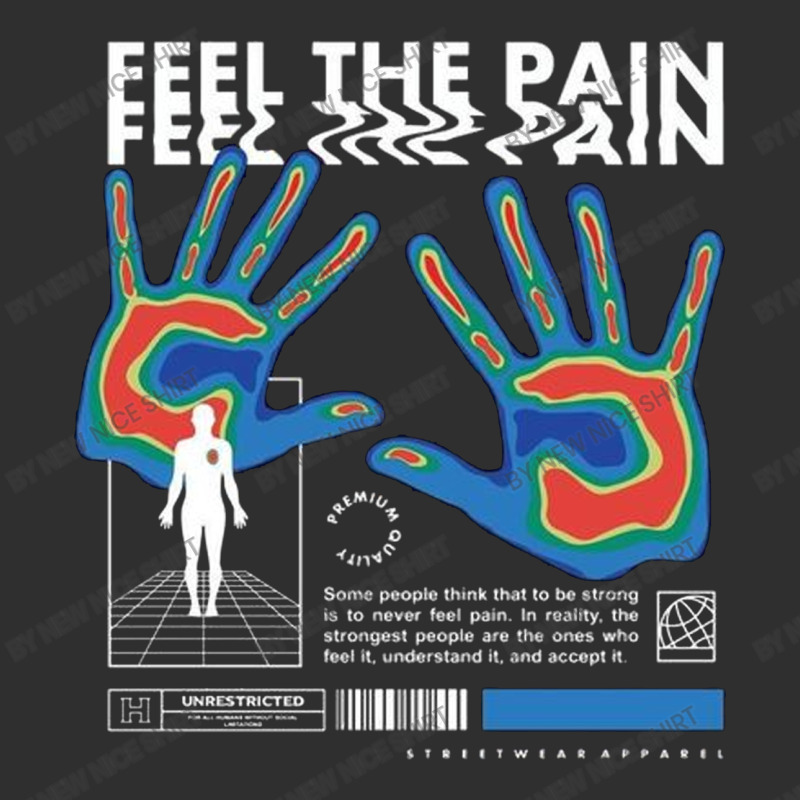 Feel The Pain Round Leatherette Patch | Artistshot