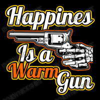 Happines Is A Warm Gun Metal Print Horizontal | Artistshot