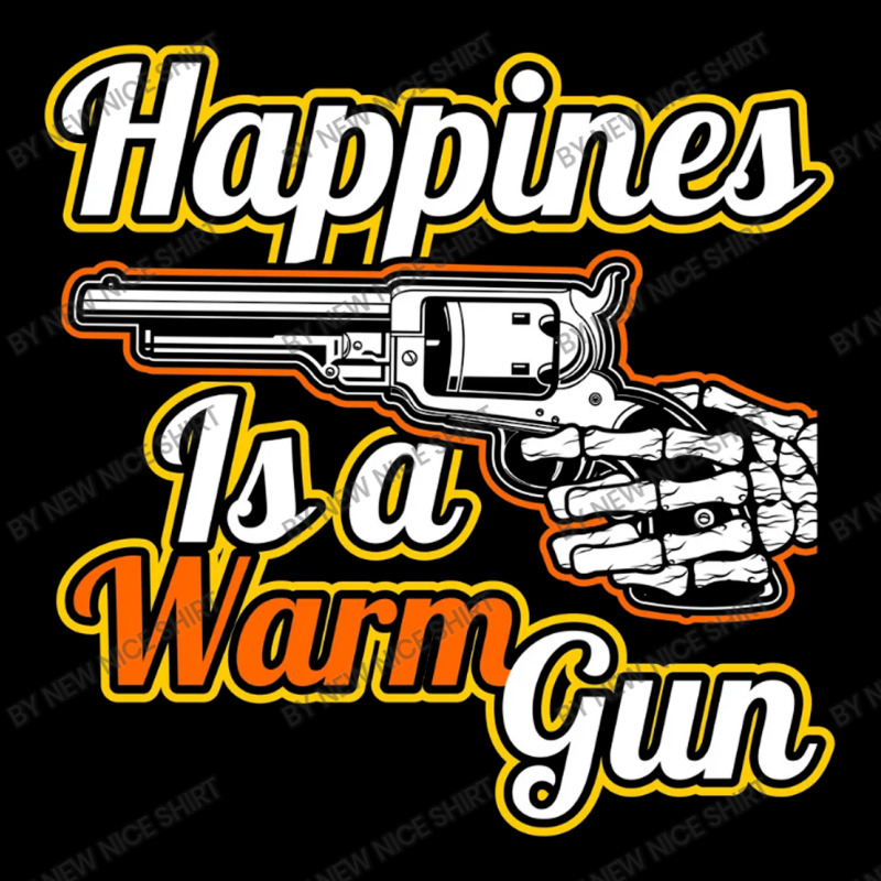 Happines Is A Warm Gun Metal Print Horizontal | Artistshot