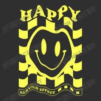 Happy Smile Rebuild Effect Round Leatherette Patch | Artistshot