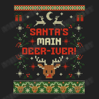 Santa's Main Deer-iver Basic T-shirt | Artistshot