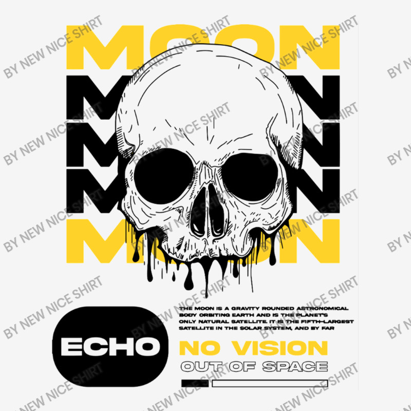 Skull With Moon Front Car Mat | Artistshot