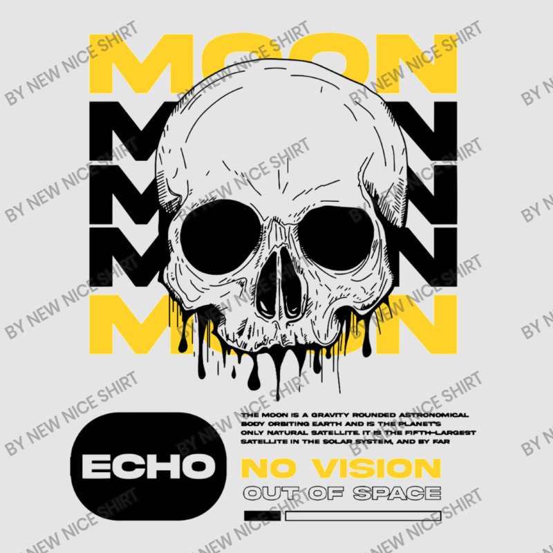 Skull With Moon Exclusive T-shirt | Artistshot