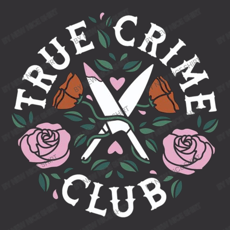 True Crime Club Vintage Hoodie | Artistshot