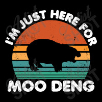 I'm Just Here For Moo Deng Yupoong Trucker Cap | Artistshot