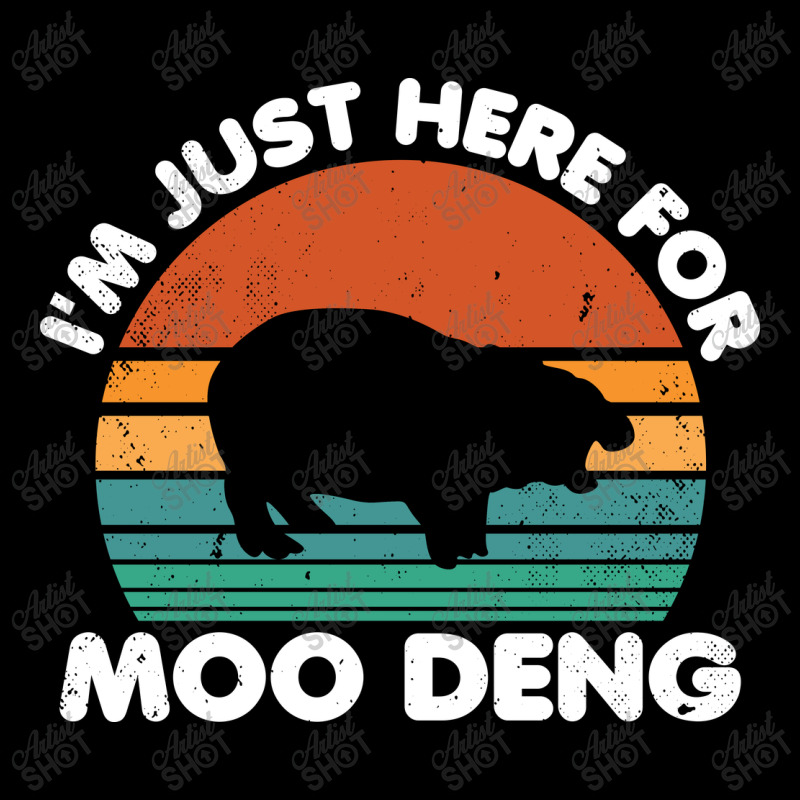 I'm Just Here For Moo Deng Yupoong Trucker Cap | Artistshot