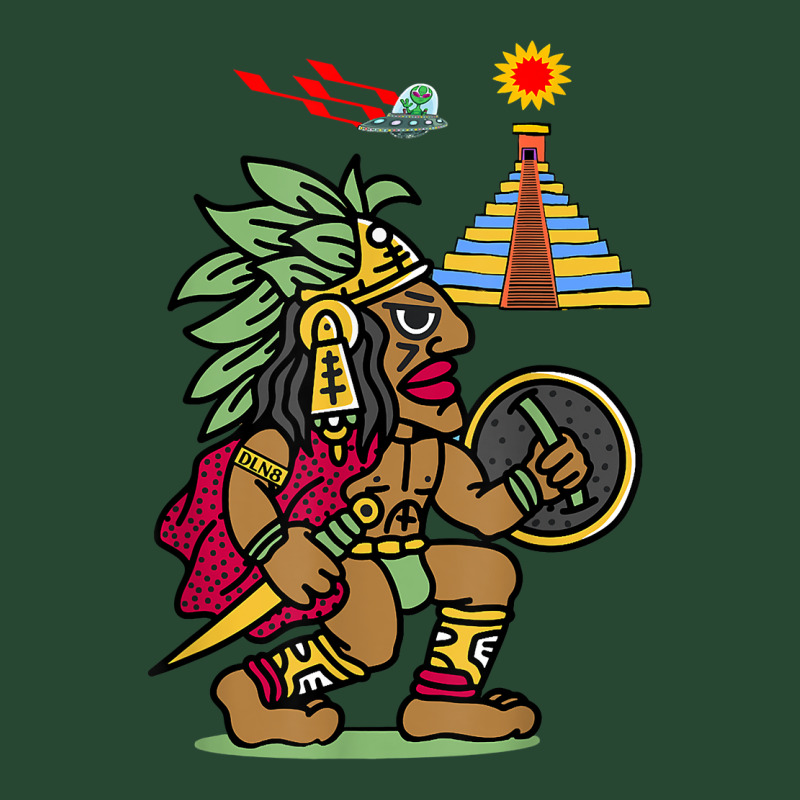 Ancient Aztec Warrior Dln8 Aliens At Tenochtitlan T Shirt Retro Trucker Cap by cm-arts | Artistshot