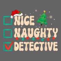 Nice Naughty Detective Christmas List Investigator Groovy Retro Trucker Cap | Artistshot